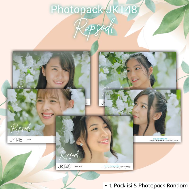 Photopack Unofficial JKT48 Rapsodi