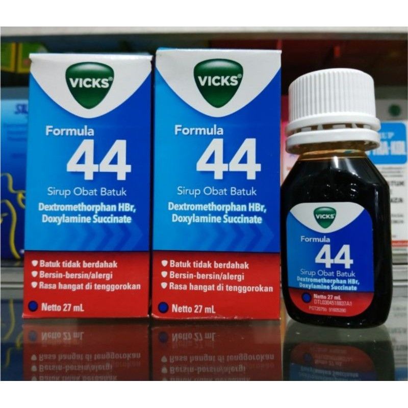 Vicks Formula 44 Dewasa 54ML sirup obat batuk vicks 44 vick 44 dewasa 54 ml 27ML 27 ML