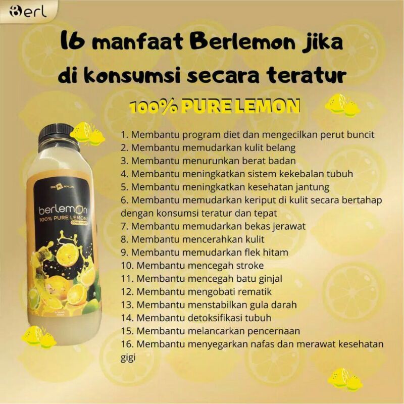Berlemon 500 ml