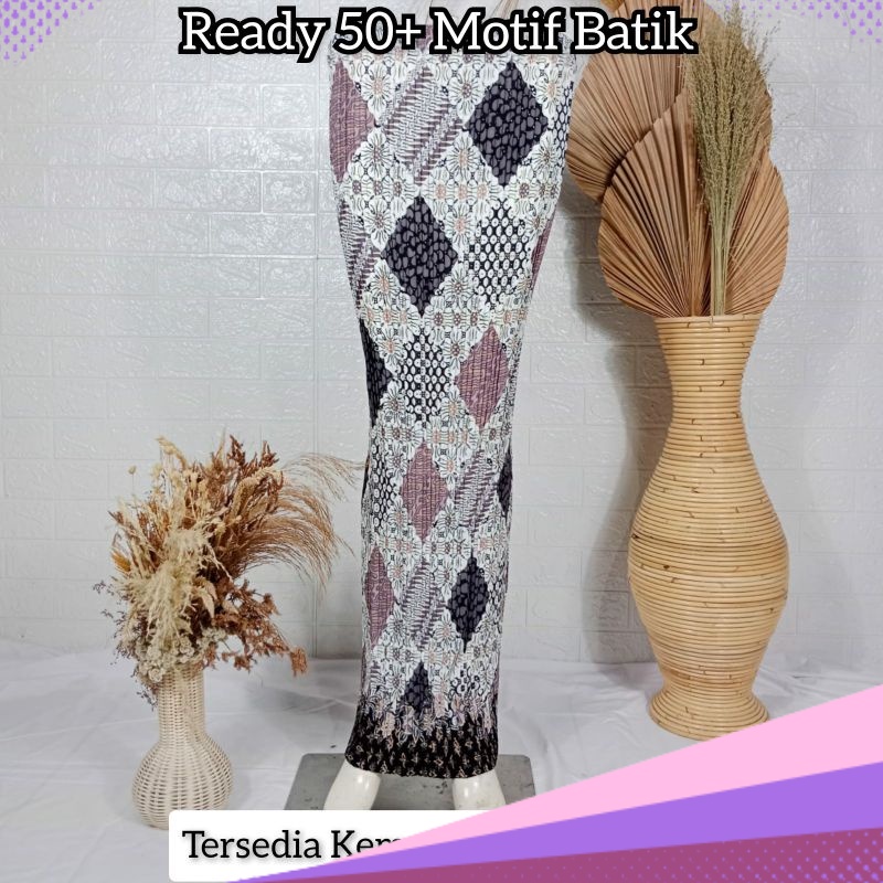 Rok Bawahan Plisket Batik NEW Motif / Rok Kebaya / Bawahan Kebaya / Rok Wisuda / Batik / Rok Batik /