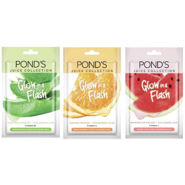 [GROSIR] PONDS juice collection sheet mask 20gr / ponds masker juice