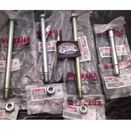 AS RODA DEPAN BELAKANG AS ARM AS STANDAR YAMAHA RX KING ORIGINAL SET MUR