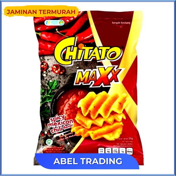 

CHITATO MAXX SPICY MEXICAN CHILI FLAVOR BAG 55 GR