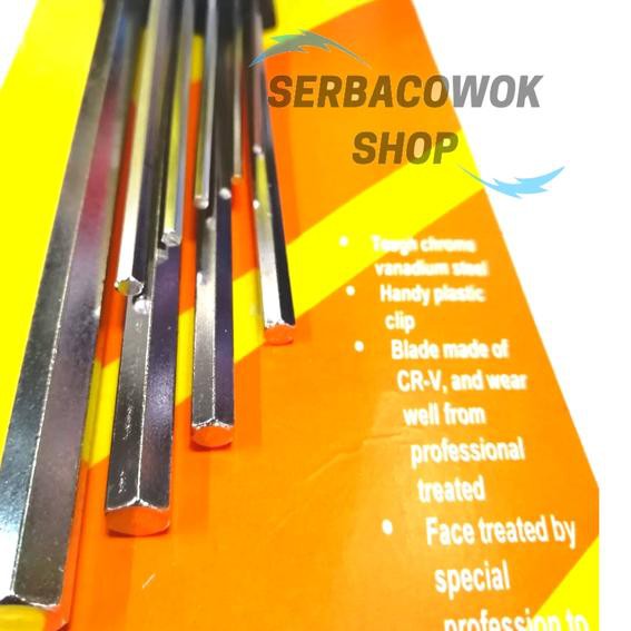 ❅ kunci L Panjang biasa ➦