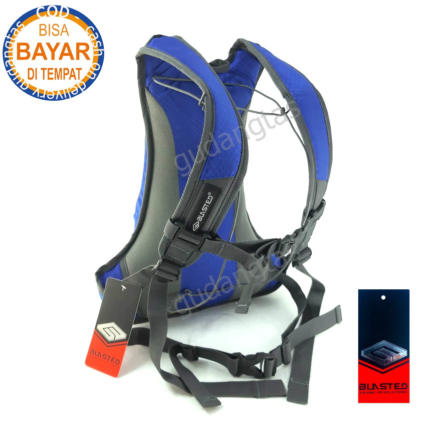 Blasted Tas Sepeda gunung Ransel 200649 BIRU Backpack Mountain Riding Bicycle Outdoor Hiking Running