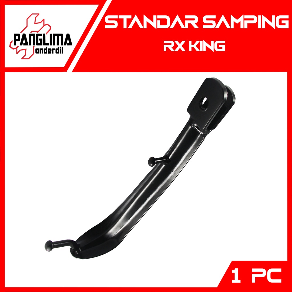 Standar Samping RX King Lama Setandar Pinggir Jagang 1 Standard Standart Hitam Chome RXK RXKING