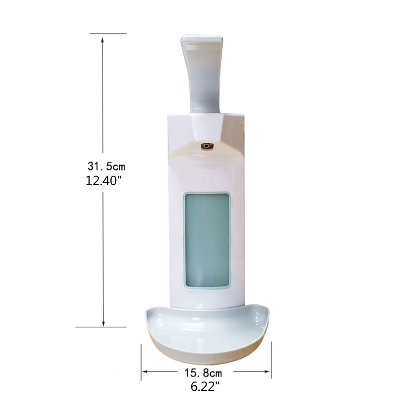 Gro Botol Dispenser Sabun / Lotion / Shampoo Manual 1000ml Model Tempel Dinding