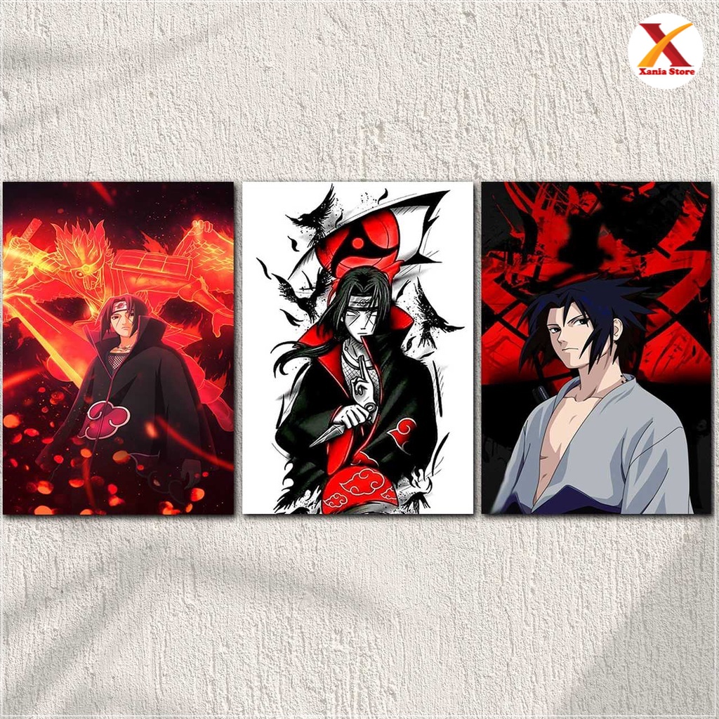 Hiasan dinding wall decor dekorasi hiasan gantung gambar pajangan anak naruto anime