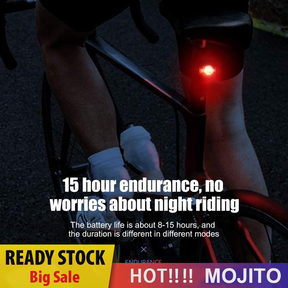 Lampu Belakang Sepeda Mtb Led 2 Cr2032 Termasuk Baterai