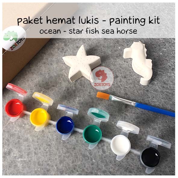

Produk Terbaru Zoetoys Paket Hemat Lukis - Painting Kit 2 Peralatan Cat Melukis Anak