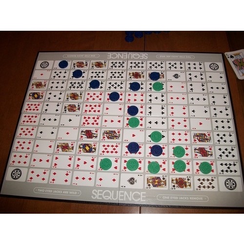 Sequence Board Game Boardgame