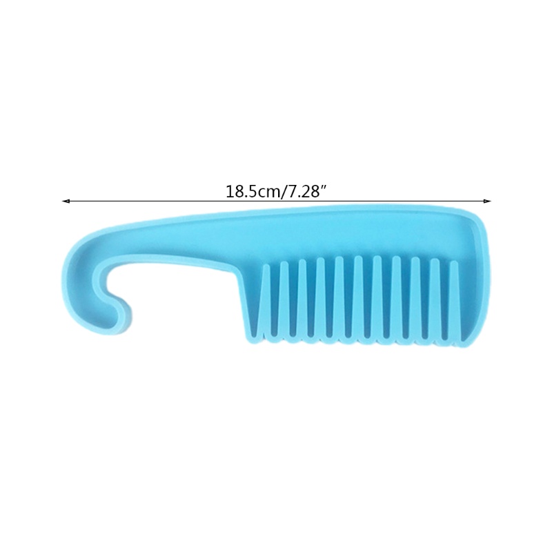 SIY  DIY Crafts African Men Women Heads Shaped Combs Epoxy Resin Mold Silicone Mould