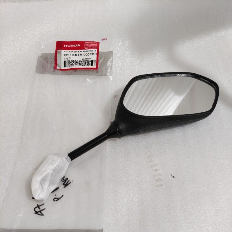 Spion Bagian KANAN Honda Supra X 125 lama Batman helm in Warna Hitam Ori 88110-KTM-000FMB