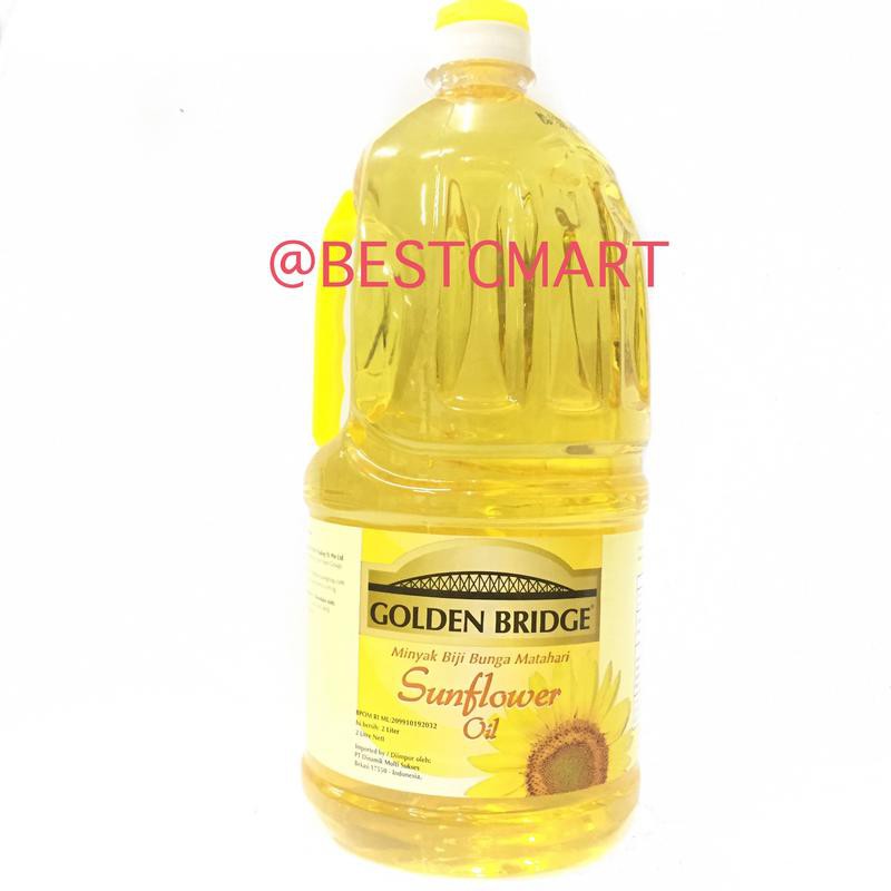 

GOLDEN BRIDGE SUNFLOWER OIL 2 L