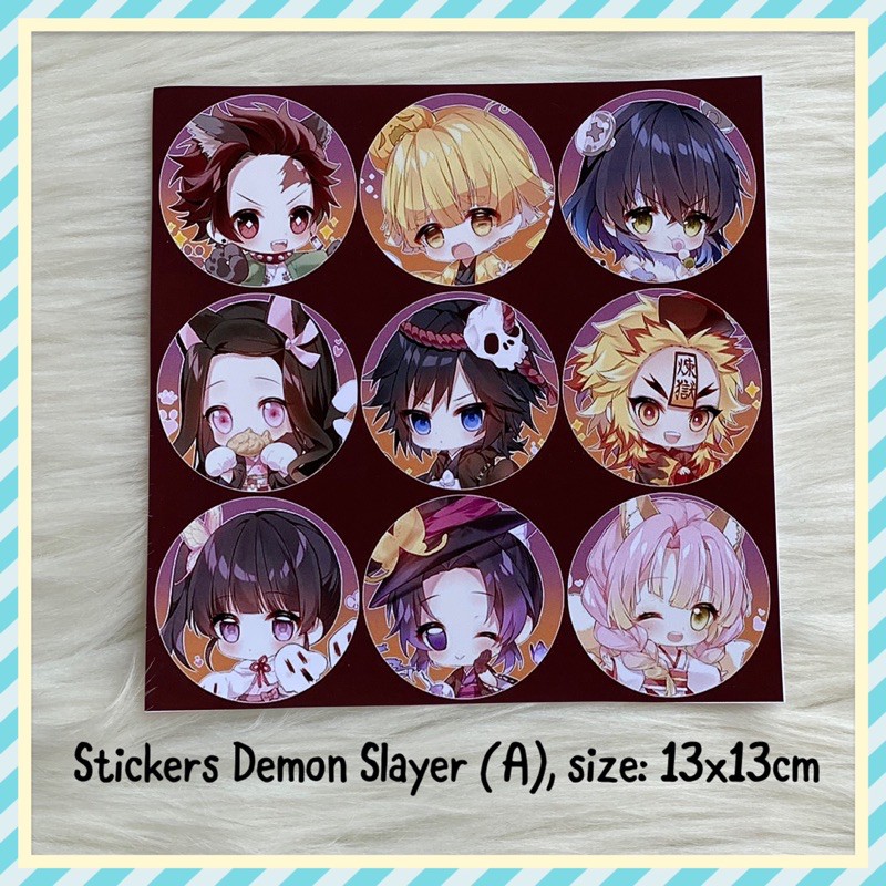 Sticker Demon slayer