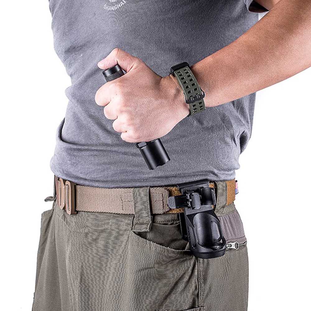 IDN TOOLS - Nextorch Tempat Senter Taktis Pinggang Flashlight Holster - V5