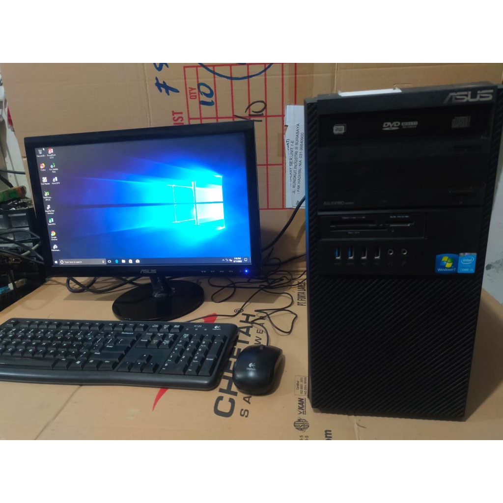 KOMPUTER ASUS SERVER CORE i5 GEN 4 RAM 8GB HARDDISK 1 TERRA