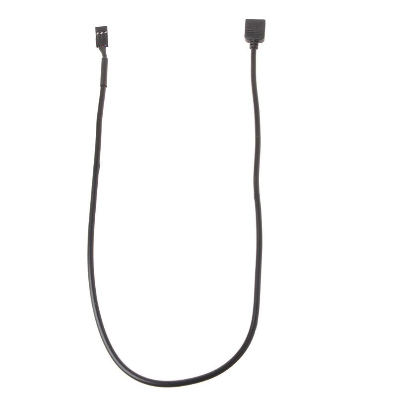 Cre Kabel Adapter Konektor 5v 3pin Rgb Vdg Untuk Motherboard 5v 3pin Vdg Ke Normal 3pin