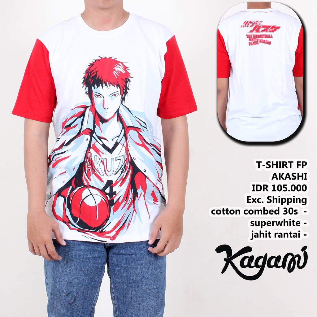 KAOS ANIME FULL PRINT AKASHI