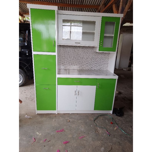 TERBARUU .. lemari sayur / lemari dapur /rak sayur 4 pintu