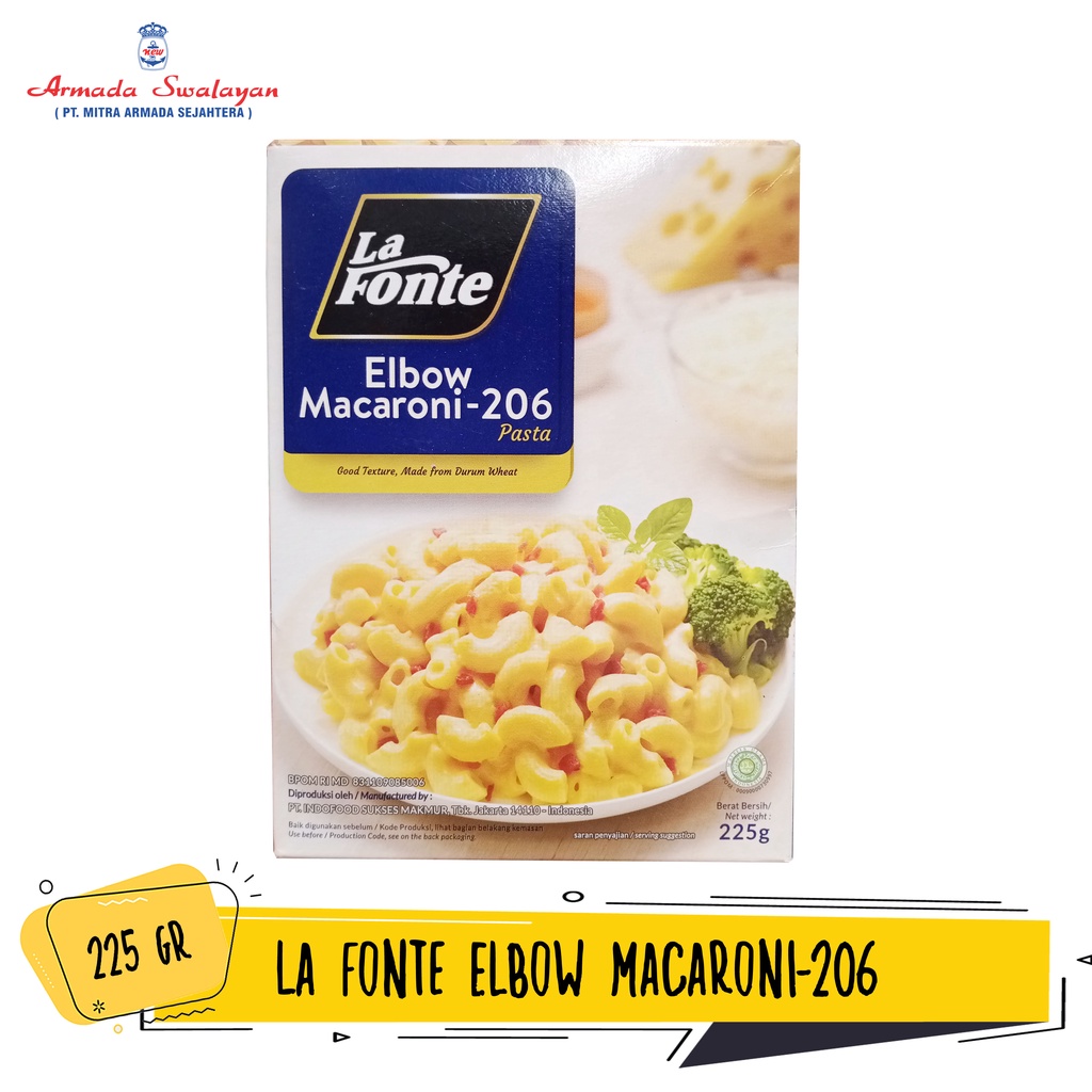 

La Fonte Elbow Macaroni-206 225g