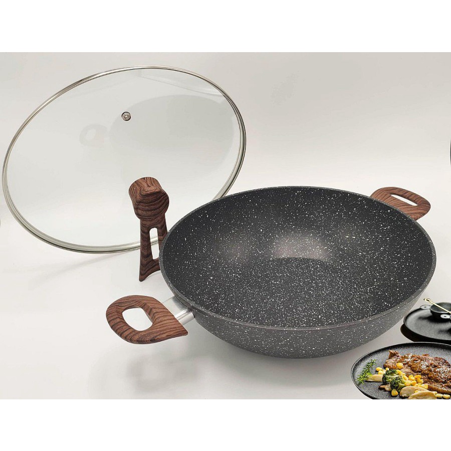 IDEALIFE IL-32WK Wok Cookware - Panci Wajan (32cm)