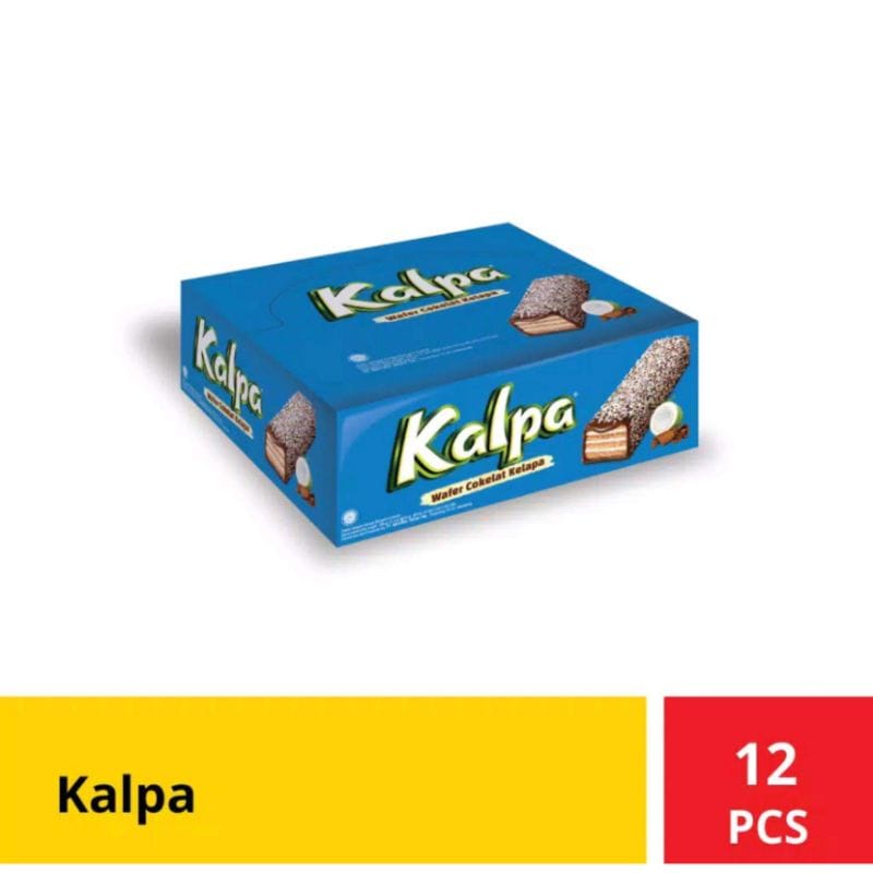 

Kalpa Wafer Coklat Kelapa 1 Box isi 12 pcs