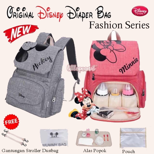 Disney Diaper Bag ORIGINAL - Fashion Series / DIAPER BAG DISNEY ORIGINAL MOVE SERIES SHANGHAI