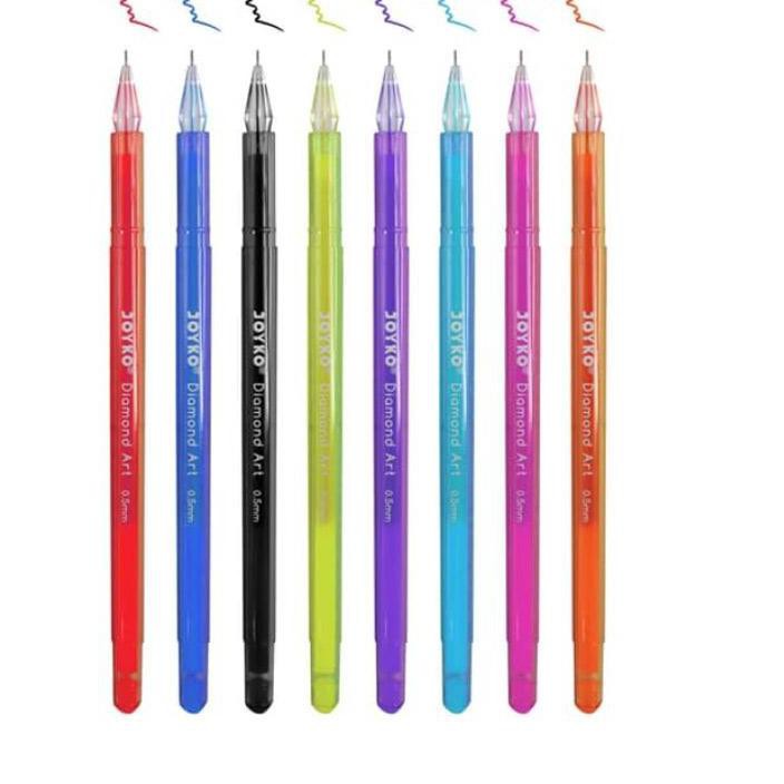 

Flash Sale!! (oxs-234) [ 1 SET] Pulpen / Bolpen Gel Joyko Diamond Warna GPC-309S