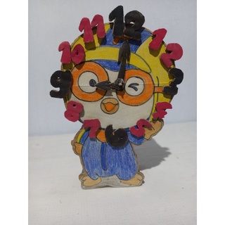 Jual celengan kardus bekas / jam kardus bekas / kerajinan prakarya jam