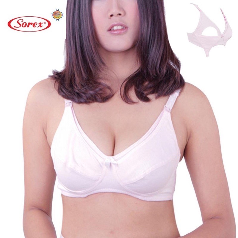 SOREX BH Bra Menyusui / Nursing Bra 8119 tanpa kawat Wanita Ibu Hamil