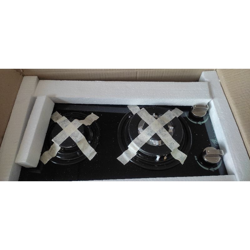 kompor gas tanam blue gaz crystal series small