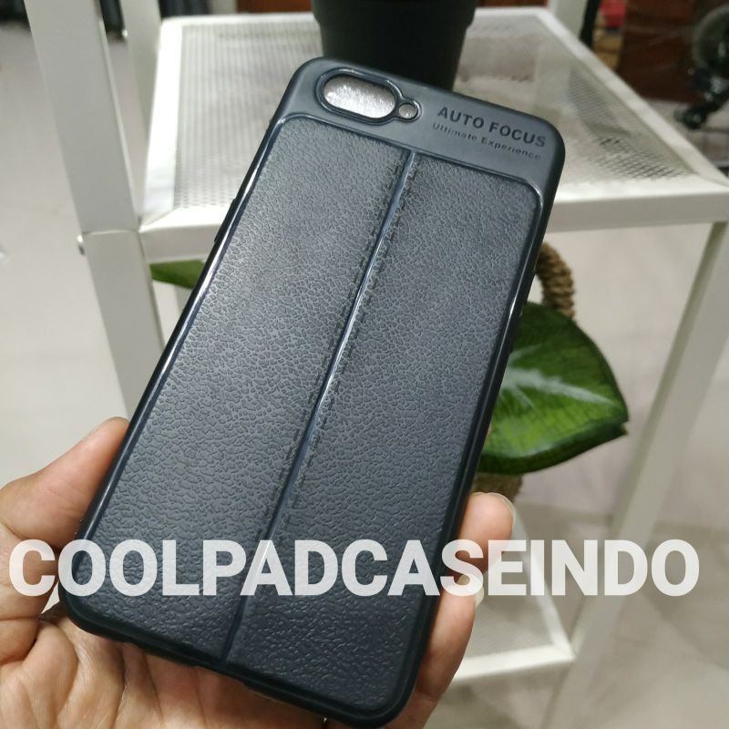 Soft Case Oppo A3S Hitam Auto Focus