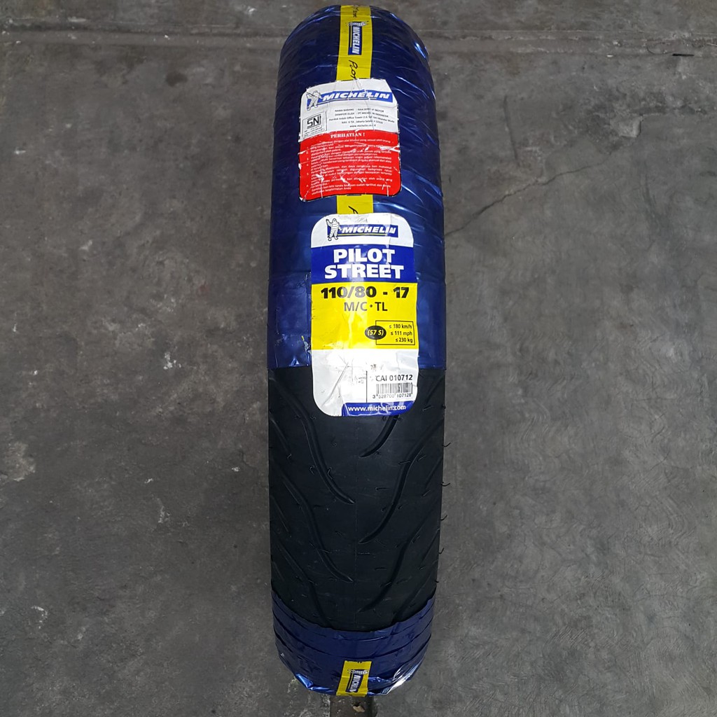 Ban Luar Motor Tubeless 110 80 Ring 17 Michelin Pilot Street