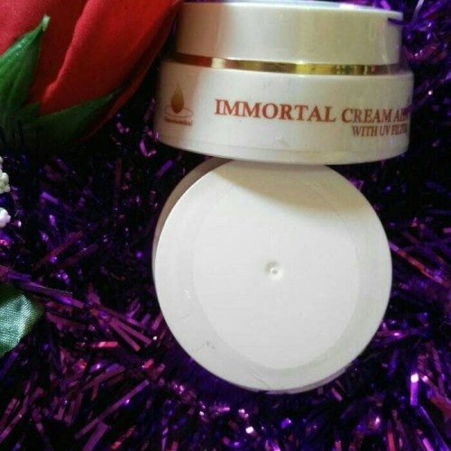 immortal cream aha with uv filter