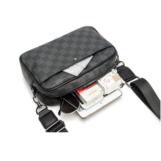 Tas Selempang Pria Kulit Tas Kulit Pria Tas Pria Tas Jalan CHROME