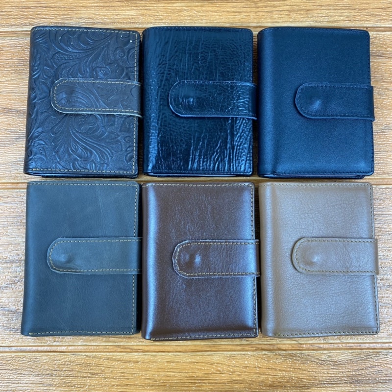 DOMPET PRIA CARD HOLDER KULIT ASLI DOMPET PRIA KULIT ASLI DOMPET KARTU LEATHER DOMPET LIPAT KARTU DOMPET KARTU MODEL KANCING