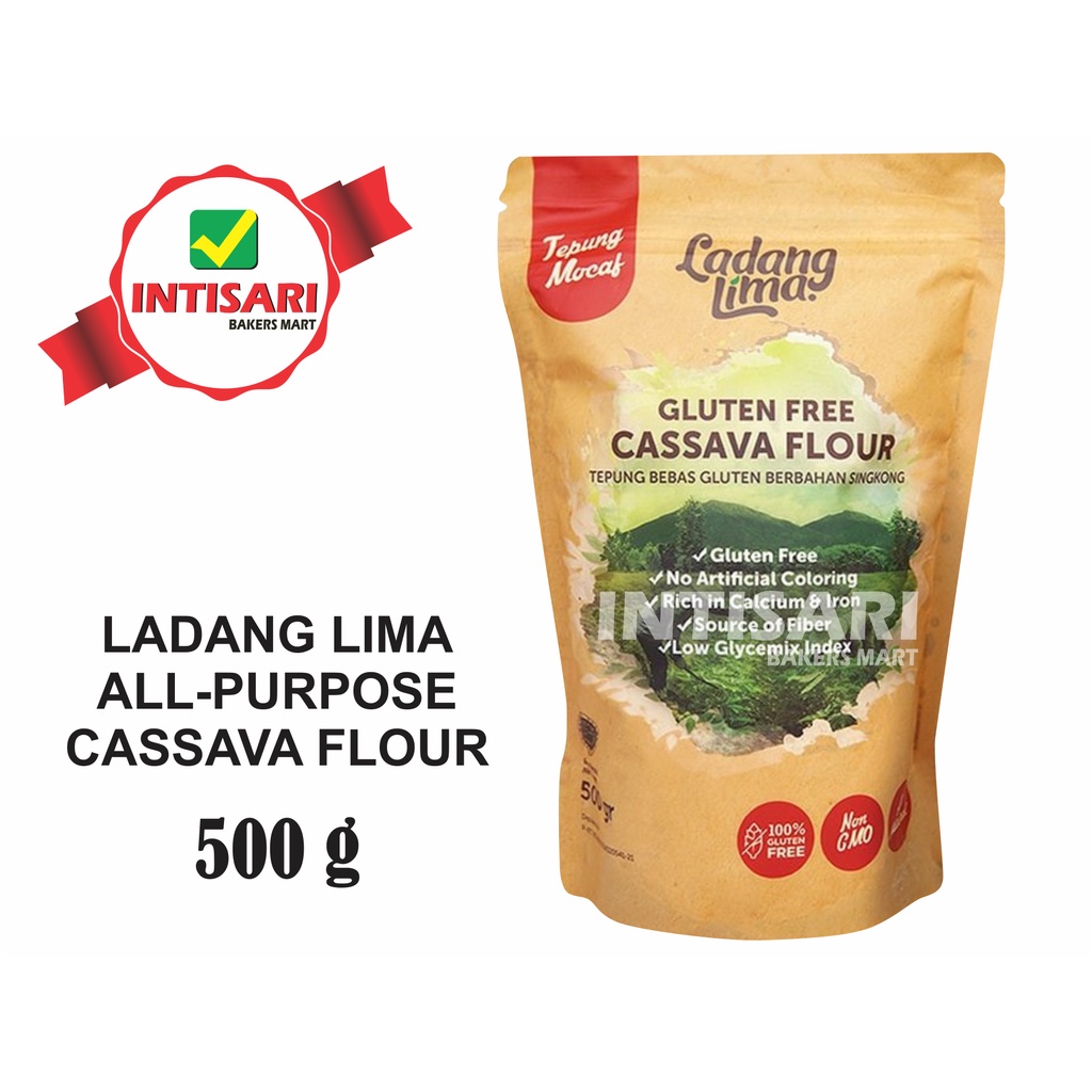 

LADANG LIMA CASSAVA FLOUR 500 G