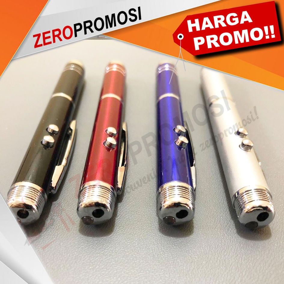 

Pen Besi 4 in 1 Promosi - Souvenir Pulpen Stylus, Laser dan Senter