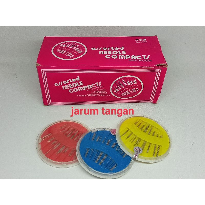 jarum jahit tangan ( jarum piring )