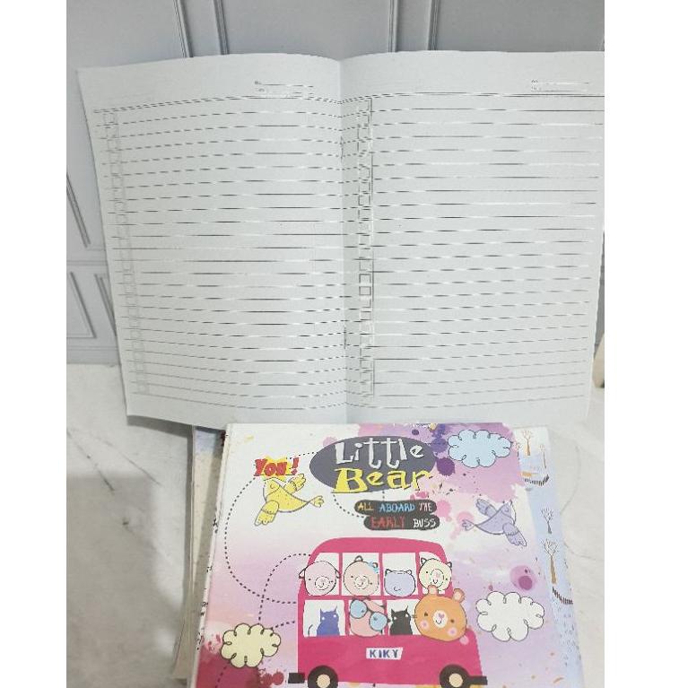 

NEW ARRIVAL 8537 (10pc) buku tulis murah fancy gambar 30 lembar ㊤