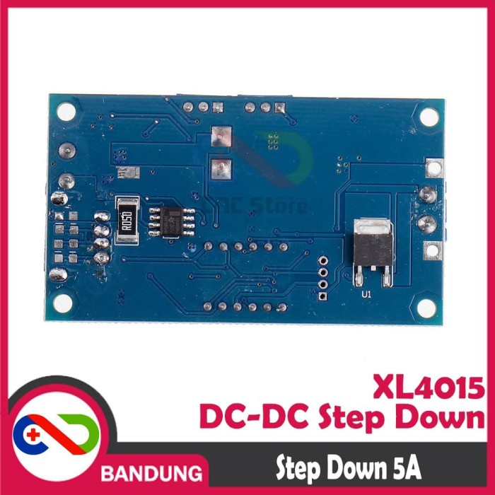 MODULE STEP-DOWN XL4015 ADJUSTABLE DC TO DC 5A VOLTMETER DISPLAY