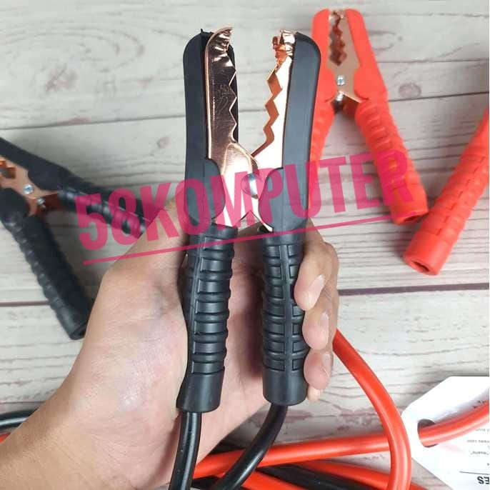 Kabel Jumper Aki Acuu Mobil Motor 800 Amp 3 Meter Kabel Booster Accu 800 Amp 3 Meter Autoleader Kabel Starter Jumper Leads Pure Copper 800 AMP 2.8 m