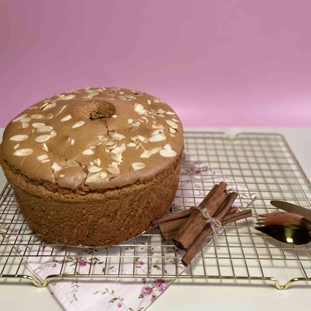 chiffon cake onbijtkoek spikoek speculaas olive oil less sugar enak murah