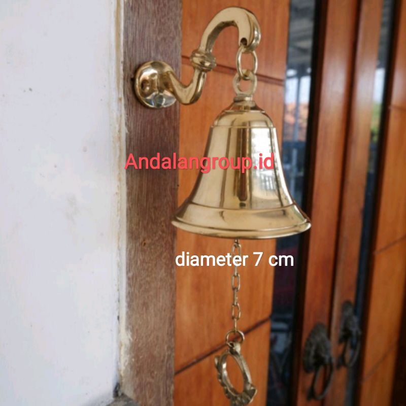 lonceng pintu / lonceng kuningan / lonceng rumah