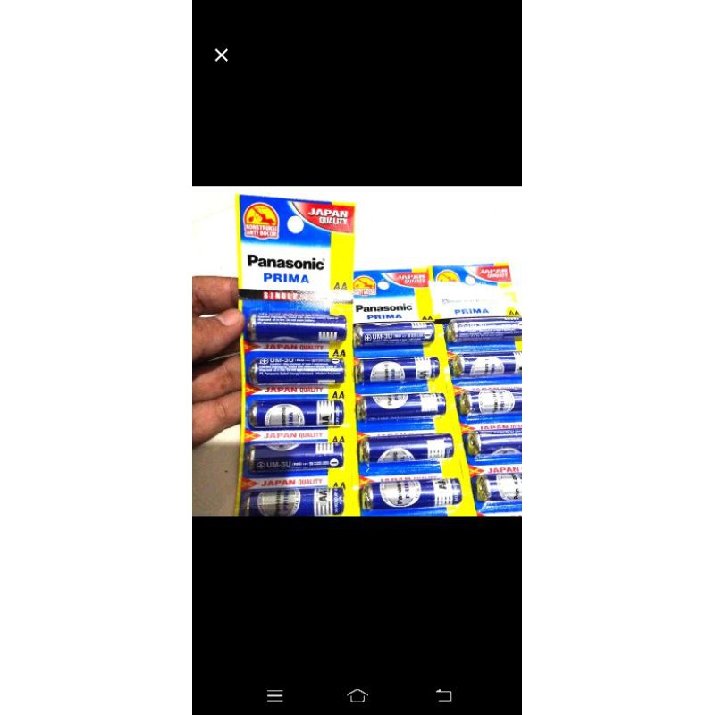 Baterai panasonic prima aa