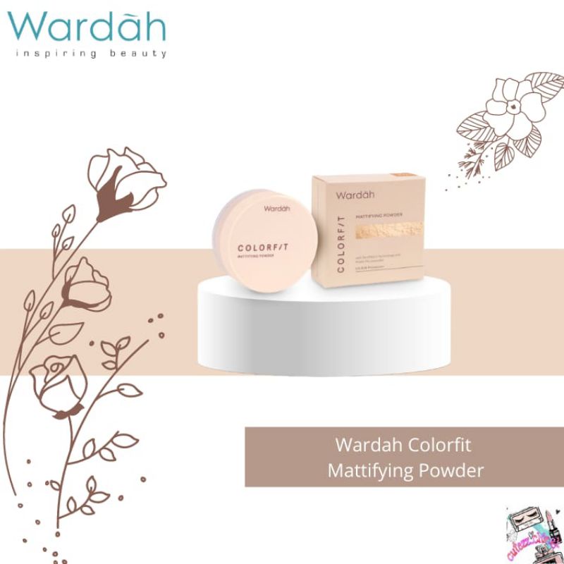 ☃Cutezz_Ching1☃Wardah Colorfit Mattifying Powder 15g