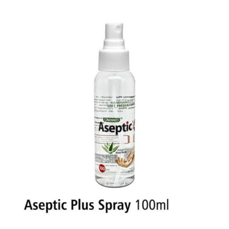 ASEPTIC PLUS 100 ML SPRAY HANDSANITISER ONEMED