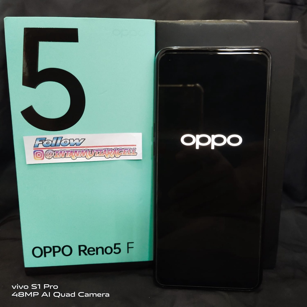 Oppo Reno 5F Ram 8GB Rom 128GB (Second) seken bekas lengkap
