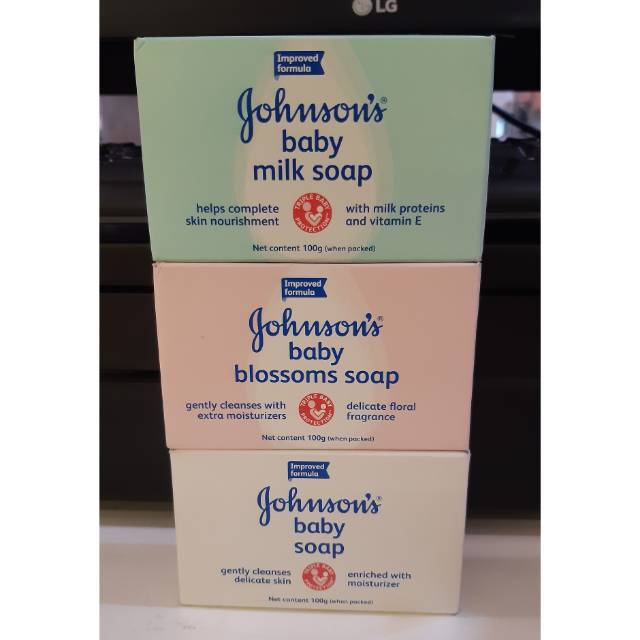 Jual JOHNSONS BABY SOAP 100G Shopee Indonesia